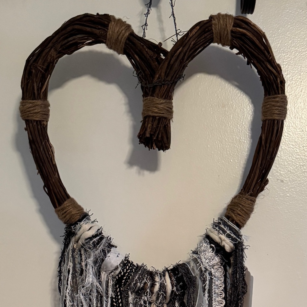 Heart handmade dreamcatchers